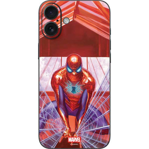Marvel Spiderman Web Slinger iPhone 16 Plus Skin